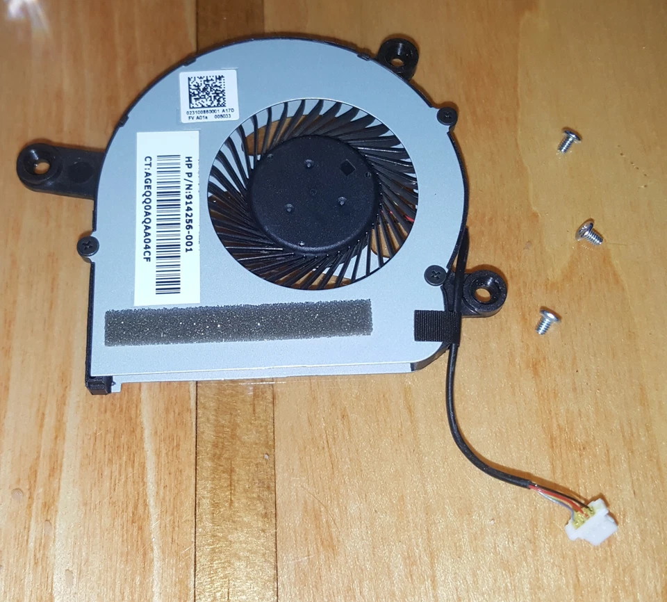  HP Elitedesk 800 G3 Mini 600 G3 400 G3 OEM Hard Drive Fan 914256-001 - Image 1 of 1