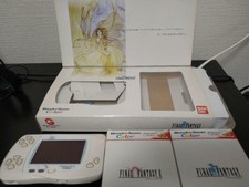 BANDAI WonderSwan Color Final Fantasy Bundled Version Console With Soft FFI FFII