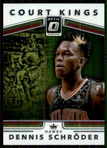 2017-18 Donruss Optic Court Kings Dennis Schroder Atlanta Hawks #9