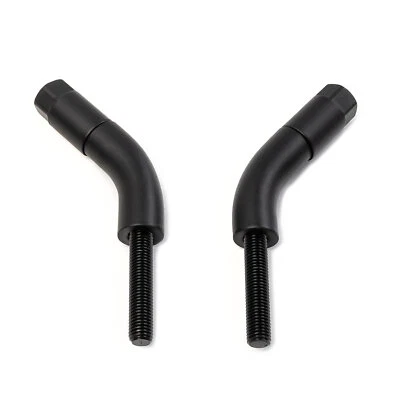 Extensores de vástago de espejo negro para Harley Davidson 2004-2005 VRSCB V Rod VRSCB Foto 1 de 3