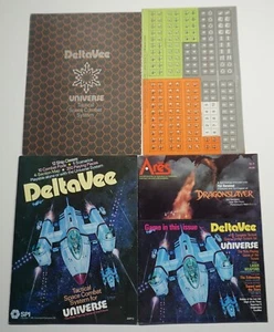 Ares Magazine 9 1981 with game DeltaVee UNPUNCHED Sci-Fi Universe RPG SPI - Picture 1 of 2