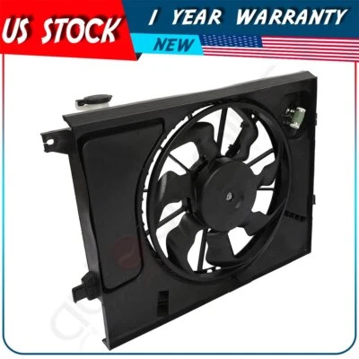 Вентилятор радиатора в сборе для 2012 2013 2014 2015 2017 2018 2019 Kia Soul - Изображение 1 из 4