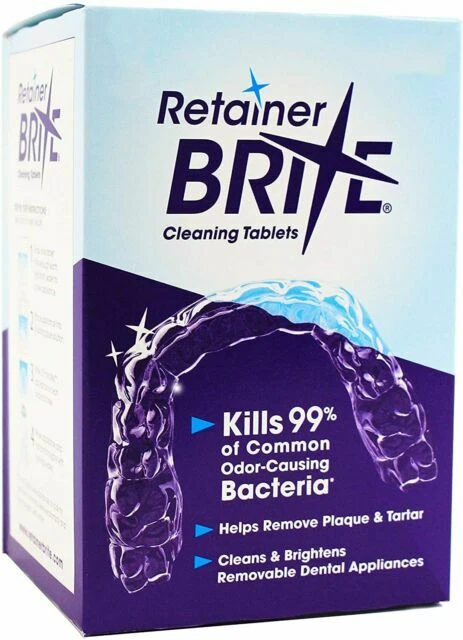 Retainer Brite Cleaning Tablets - 96 Count (Fast Delivery)