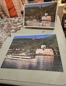 F.X.Schmid 500 Pc Puzzle "Kaub On The Rhine" - Picture 1 of 3