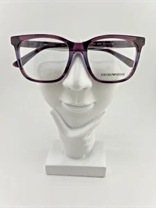 Emporio Armani EA3228 Designer Eyeglasses 53-16-140 Purple 6056 Glasses - Picture 1 of 6