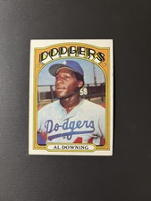 1972 Topps Al Downing #460 Set Break Los Angeles Dodgers NM