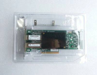 HP NC552SFP DUAL PORT 10Gb SFP+ SERVER ADAPTER PCI-e OCE11102-HP 614203-B21 - Image 1 of 4