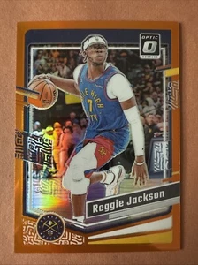 Reggie Jackson 2023 Optic Orange Prizm /199 #167 - Picture 1 of 3