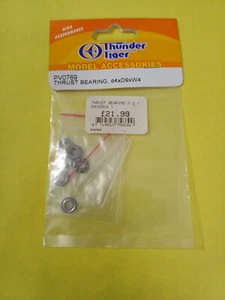 Thunder Tiger Thrust Bearing Set d4xD9xW4 PV0769 Mini Titan E325 RC Model Helis - Picture 1 of 2