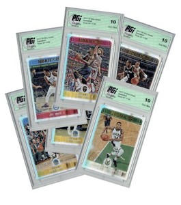 Tomas Satoransky 2017 Panini NBA Hoops Card #92 Silver SP PGI 10