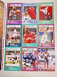 2004 Sports Illustrated para niños Tiger Woods Michael Jordan novato radiocontrol sin cortar - Imagen 1 de 22