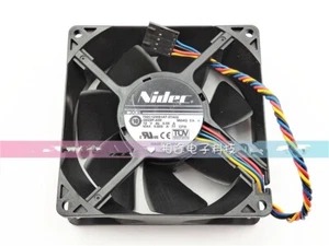 1 PCS Nidec Fan T92C12MS1A7-57A02 DC12V 0.55A 9232 9CM 4 wire 5 pin fan - Picture 1 of 1