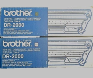 Brother Unità batteria originale DR-2000 2X, toner batteria sigillati - Foto 1 di 3