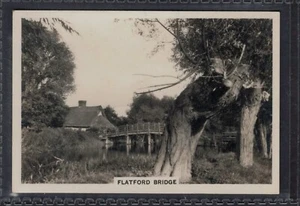 Flatford Bridge - Tarjeta de tabaco inglés de 80 + años # 23 - Imagen 1 de 2