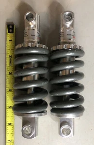 2 UNIVERSAL STOSSDÄMPFER FÜR GOKART MINI BIKE ATV 6" Zoll Auge zu Auge 1500lb Rate 10mm - Bild 1 von 4