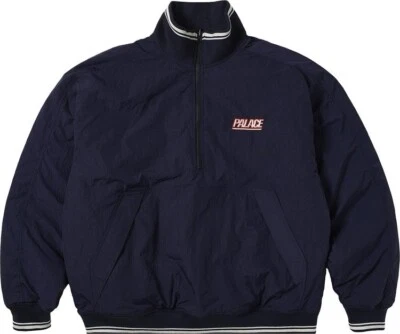Palace REVERSIBLE ACOLCHADO DEPORTIVO BOMBER AZUL MARINO Chaqueta Cremallera Completa Hombre’s Talla XL Foto 1 de 4