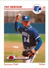 1991 Line Drive AAA Pat Hentgen #505 Syracuse Chiefs