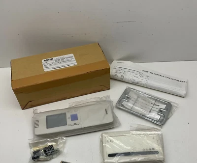 ORIGINAL Sanyo RCS-SH1AAB Mini Controle Remoto Split e Receptor RCS-BH8AAB.WL - Imagem 1 de 4