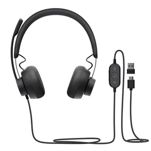 Logitech Zone 750 Kabelgebundenes On-Ear-Headset mit Noise-Cancelling - Bild 1 von 6
