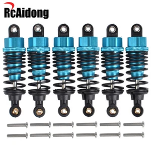 6x amortiguadores de aceite de metal (F/R) para chasis Tamiya 1/18 KONGHEAD/KING amarillo 6X6 G6-01 - Imagen 1 de 10