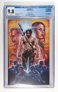 BRZRKR #1J 1:50 Retailer Incentive Virgin Variant CGC 9.8 White Pgs. 2021 Boom! - Picture 1 of 2