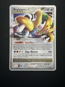 Regigigas LV.X DP30 - Diamond & Pearl Black Star Promotional - Holo Promo - LP