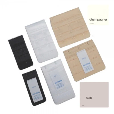 NATURANA BH-Verlängerung 3cm, 4cm, 6,5cm - ws, sw, skin, puder, champagner