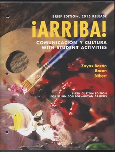Arriba!: Comunicacion y cultura, Custom Edition for Blinn college 2015 - Picture 1 of 2