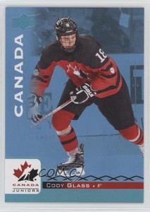 2017 Upper Deck Team Canada Juniors Blue Spectrum Cody Glass #49