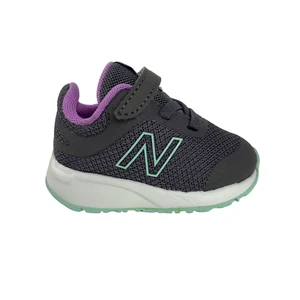 New Balance Infant 2 scarpe da ginnastica larghe IT455RM grigie e viola - Foto 1 di 13