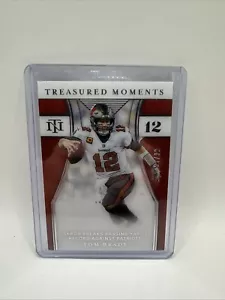 2021 Panini National Treasures Treasured Moments /99 Tom Brady #TM-TB2 - Bild 1 von 2
