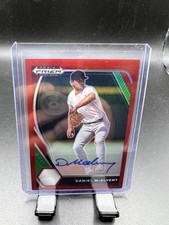 Daniel McElveny 2021 Panini Prizm Draft Picks Red Prizm Auto 21/50 , Red Sox