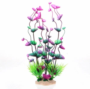 1PC New  Water Plants Fish Tank  Plastic Decor Ornament  Beautify Beautiful - Picture 1 of 1