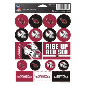 Arizona Cardinals NFL Vinyl Die-Cut Sticker Set / Decal Sheet *Free Shipping - Picture 1 of 1