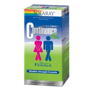 Continence Max with Flowtrol  90 Caps By Solaray - Picture 1 of 1