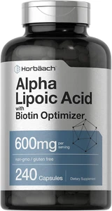 Acido Alfa Lipoico 600 mg Con Biotina Optimizer 240 Stück ALA Máximo apoyo - Bild 1 von 12