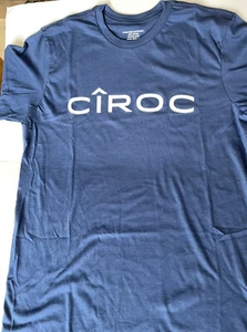 Ciroc Vodka T Shirt Promo Navy Blue Unisex Mens Small Women’s Medium 100% Cotton - Picture 1 of 1