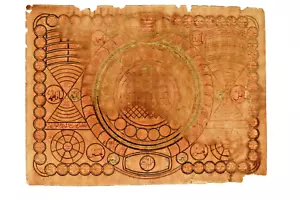 Antichi manoscritti islamici di Dawoodi Bohra calligrafia arabo Taweez Naqsh""2 - Foto 1 di 11