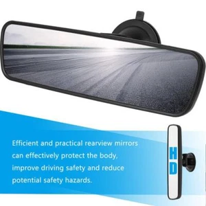 Rear View Mirror Glass Suction Cup Learner Driver Stick Interior G1G9 Y4F9 - Picture 1 of 10