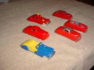 6- Dimestore Dreams Deluxe + RENWAL Plastic 1:43 Scale CARS - Picture 1 of 6