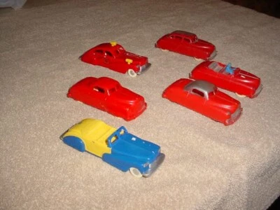 6- Dimestore Dreams Deluxe + RENWAL Plastic 1:43 Scale  CARS - Image 1 of 4