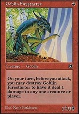 Goblin Firestarter X4 (Portal 2 - Second Age) MTG (NM) *CCGHouse* Magic