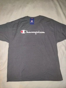 Men's Champion T-shirt Color Gray New With Tags Size 2XL - Picture 1 of 6