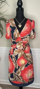 Max And Cleo Floral Dress Size Medium - Picture 1 of 8