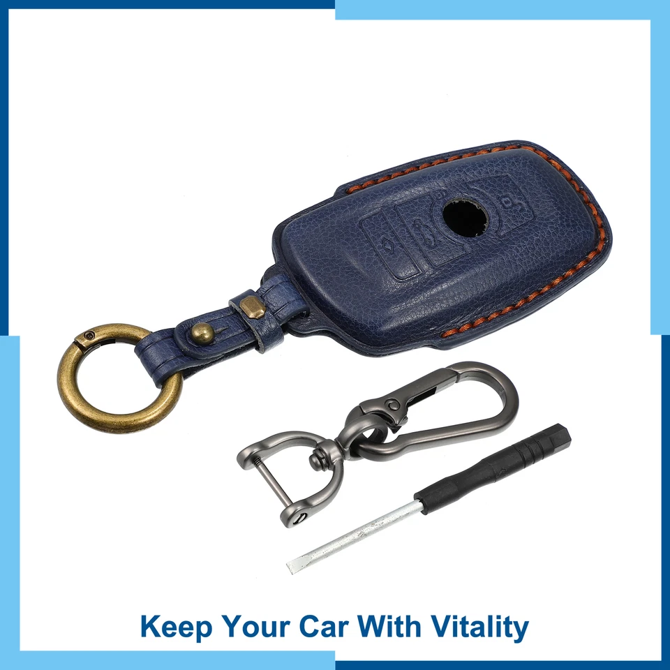 Pack (1) Funda Llavero Coche 4 Botones con Llavero para BMW 220i 2014-2019 Foto 1 de 4
