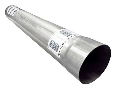 Stainless Steel Exhaust Pipe 4" Id Inlet 4" Id Outlet 36" Long - Image 1 of 3