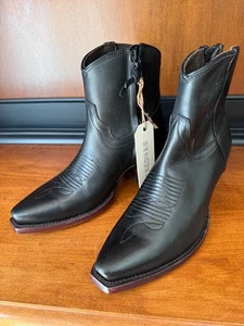 NEU Tecovas Daisy Stiefelette 5B schwarz Western Cowgirl Festival Booties Snip Toe - Bild 1 von 11