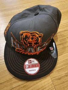 Chicago Bears 9Fifty New Era Hat Cap Football NFL One Size Snapback Gray - Picture 1 of 4