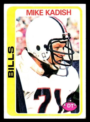 1978 Topps #148 Mike Kadish Buffalo Bills - Image 1 of 2