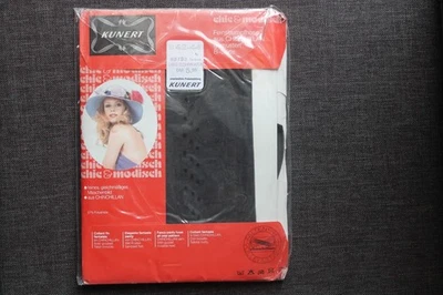 Vintage KUNERT Chic & Modisch Strumpfhose  Gr. 42-44 Schwarz Tupfen B-Sorte Neu - Bild 1 von 4